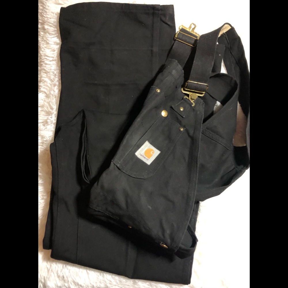 Vintage Carhartt Overalls Size 40x34 - Picture 3 of 3